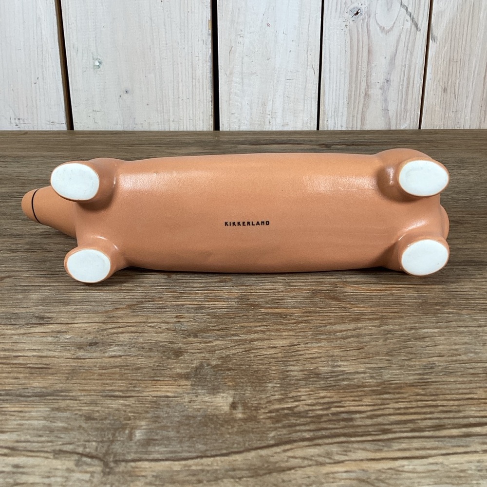 Daisy the Dachshund Ceramic Planter 8.5” x 2.5” x 2.5” - Picture 11 of 12